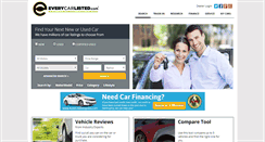 Desktop Screenshot of everycarlisted.com