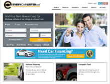 Tablet Screenshot of everycarlisted.com